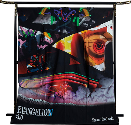 EVANGELION × Full Graphic Kimono