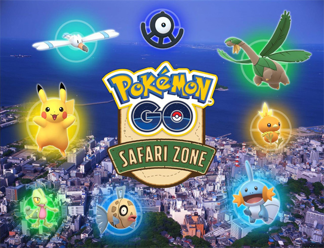 Pokémon GO Safari Zone in YOKOSUKA