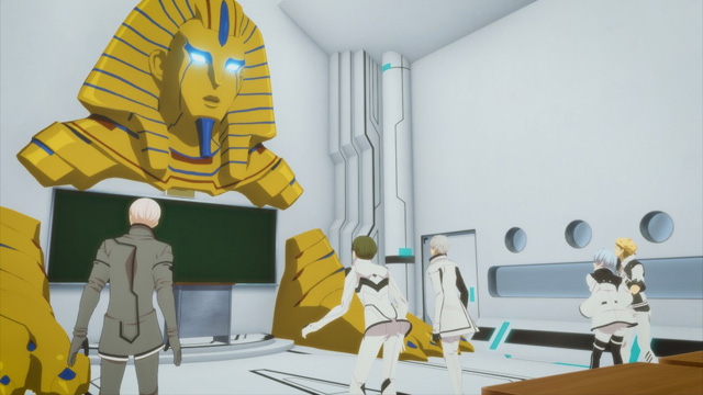 アニメの世界に引き込まれる5人 Dimensionハイスクール 第1話
