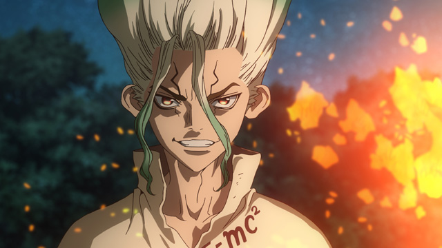 ｄｒ ｓｔｏｎｅ 第1話 世界中の人類が石化してから約3700年後