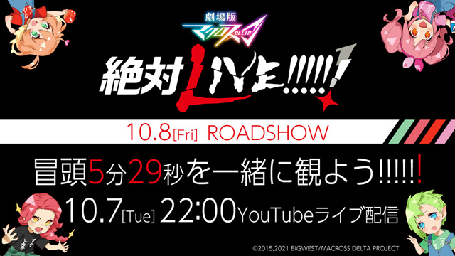 劇場版マクロスΔ 絶対LIVE!!!!!!