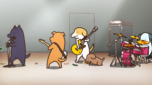 貼りまわれ！こいぬ