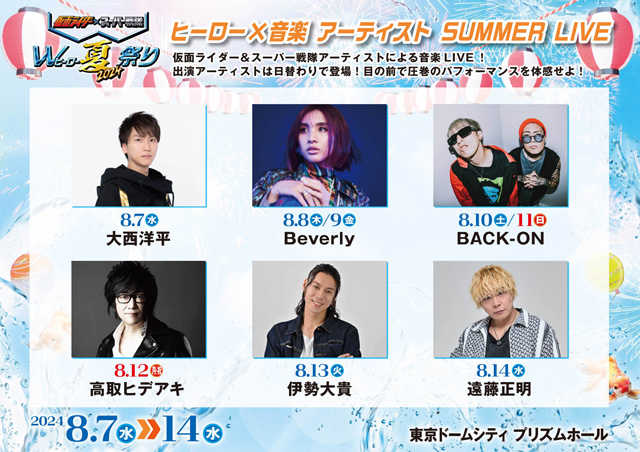 Wヒーロー夏祭り2024