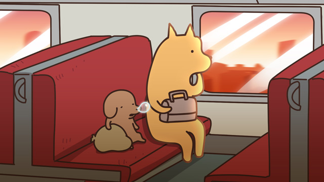 貼りまわれ！こいぬ
