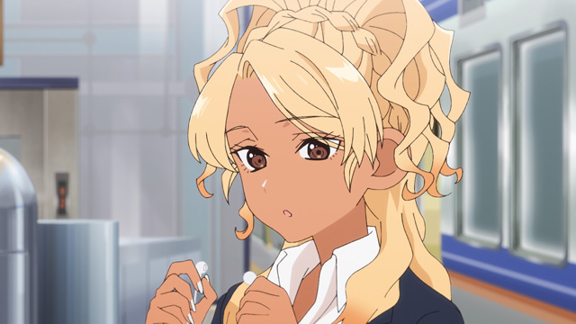 フードコートで、また明日。