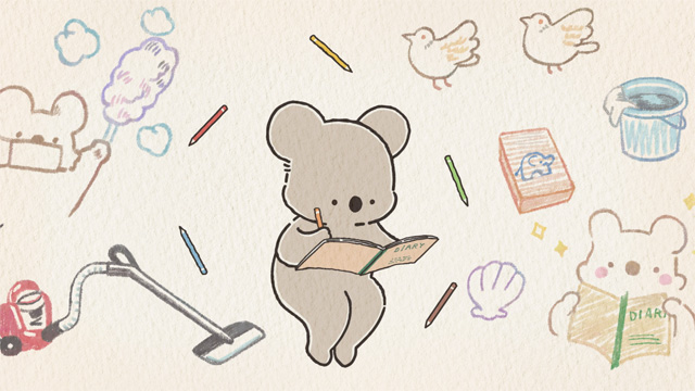 コアラ絵日記