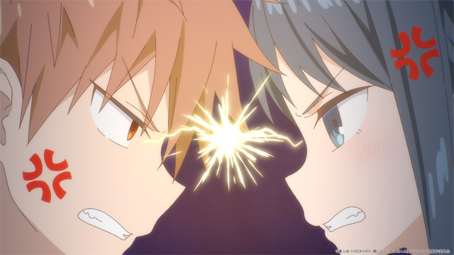 顔に出ない柏田さんと顔に出る太田君