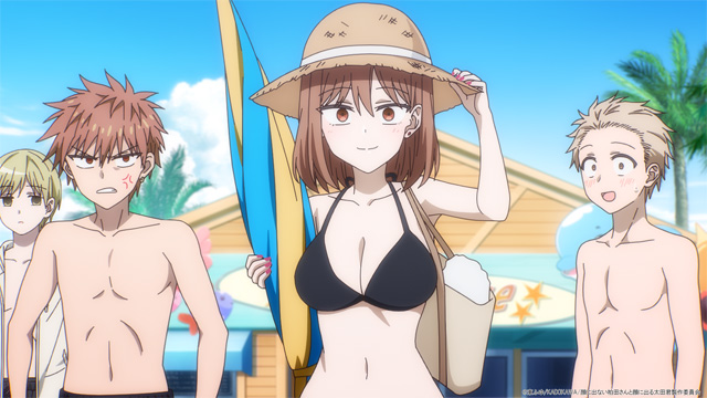 顔に出ない柏田さんと顔に出る太田君