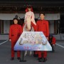 深田恭子が白馬に乗って登場！　増上寺で偉大なるヒット祈願イベント