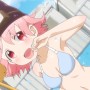 『がっこうぐらし！』第9話、ゆきたちは水着でおおはしゃぎ！