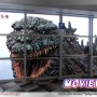 福岡タワーに再びゴジラが迫る！実際の高さに合わせたゴジラビジュアル