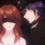 隣にいる比嘉にバレない様必死に声を抑える陽菜『甘い懲罰』第11話