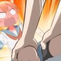 『上野さんは不器用』第9話 田中にスパッツをこするよう求める上野さん