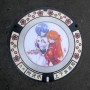 アニメツーリズムの新拠点ところざわサクラタウンへの参道にLEDマンホール アニメツーリズムの新拠点ところざわサクラタウンへの参道にLEDマンホール