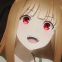 『狼と香辛料』第13話 酒場で椅子から倒れて、気を失ってしまうホロ 『狼と香辛料』第13話 酒場で椅子から倒れて、気を失ってしまうホロ