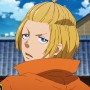 『炎炎ノ消防隊 参ノ章』第9話 新たなエクスカリバーを作るための金属があると信じて探索するアーサー